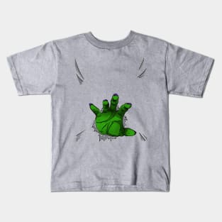 Blood and guts hand Kids T-Shirt